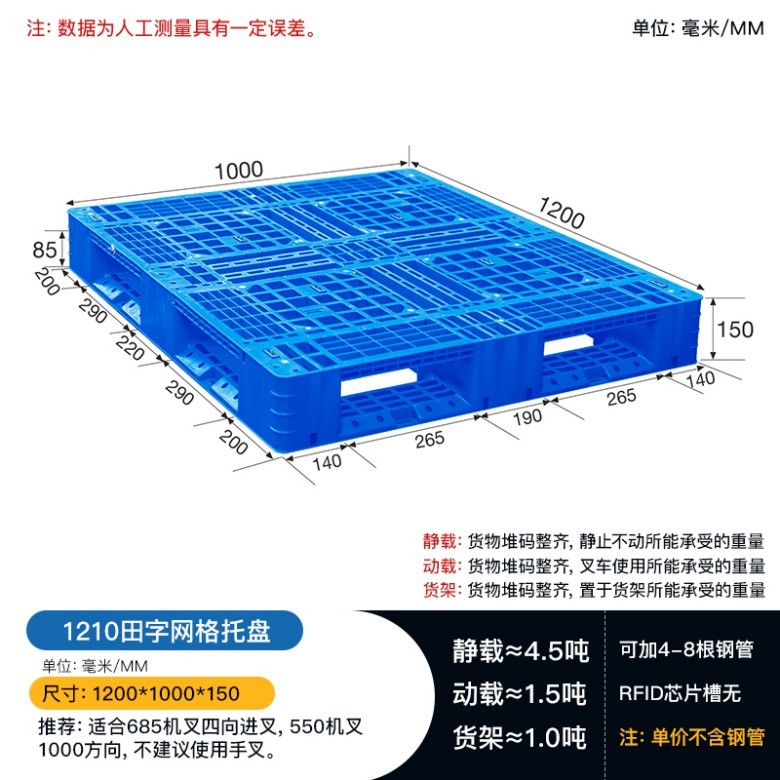 重庆赛普厂家直供1210田字智慧仓储物流业塑料包装啤酒业托盘图1