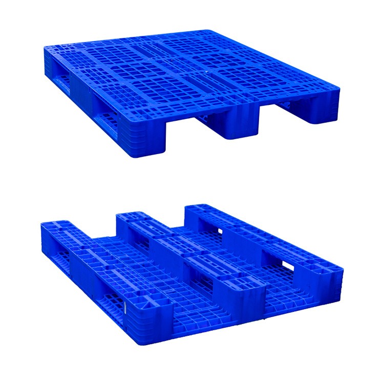 重庆塑料托盘厂家 批发1210川字网格托盘物流货架栈板图3