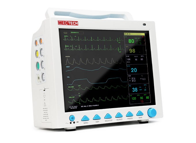 麦迪特医用便携式多功能多参数病房病人监护仪MD9000S图2