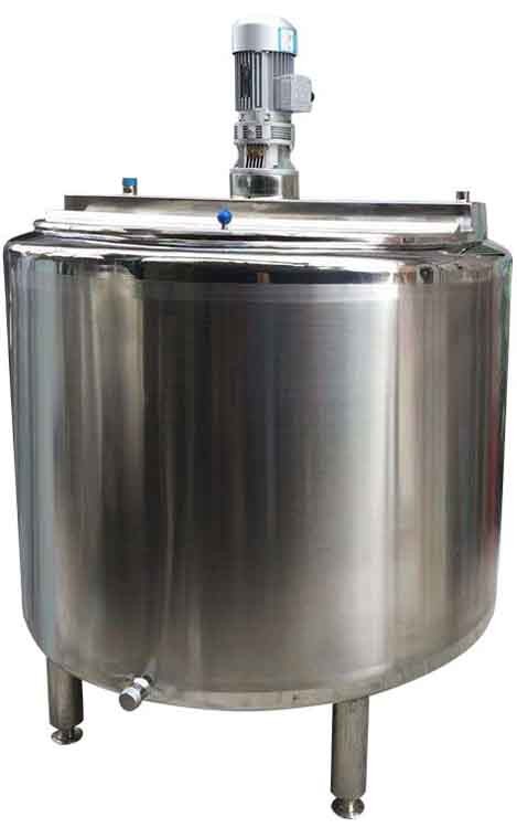 不锈钢冷热缸 蒸汽冷热缸 电加冷热搅拌罐厂家价格图1