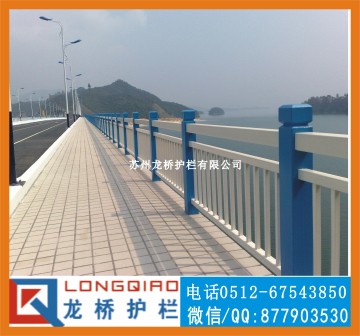 宣城桥梁景观护栏 市政桥梁护栏 不锈钢桥梁复合管护栏 龙桥图2