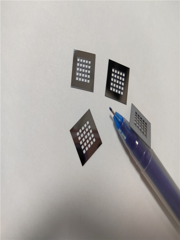 TJ抛光硅片群孔加工碳化硅晶片盲孔定制激光切割图2