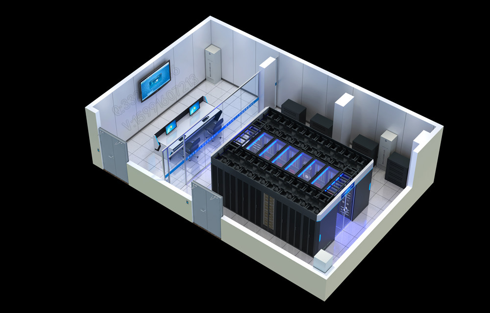 深圳科华数据中心|图腾|施耐德|维缔|华为机房效果图制作